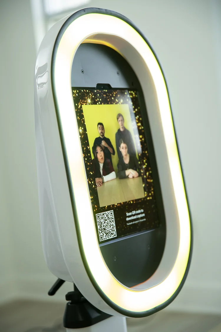 Corporate event photo booth rental in Bend Oregon