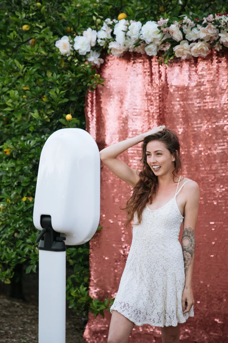 Bridal party photo booth rental Bend Oregon