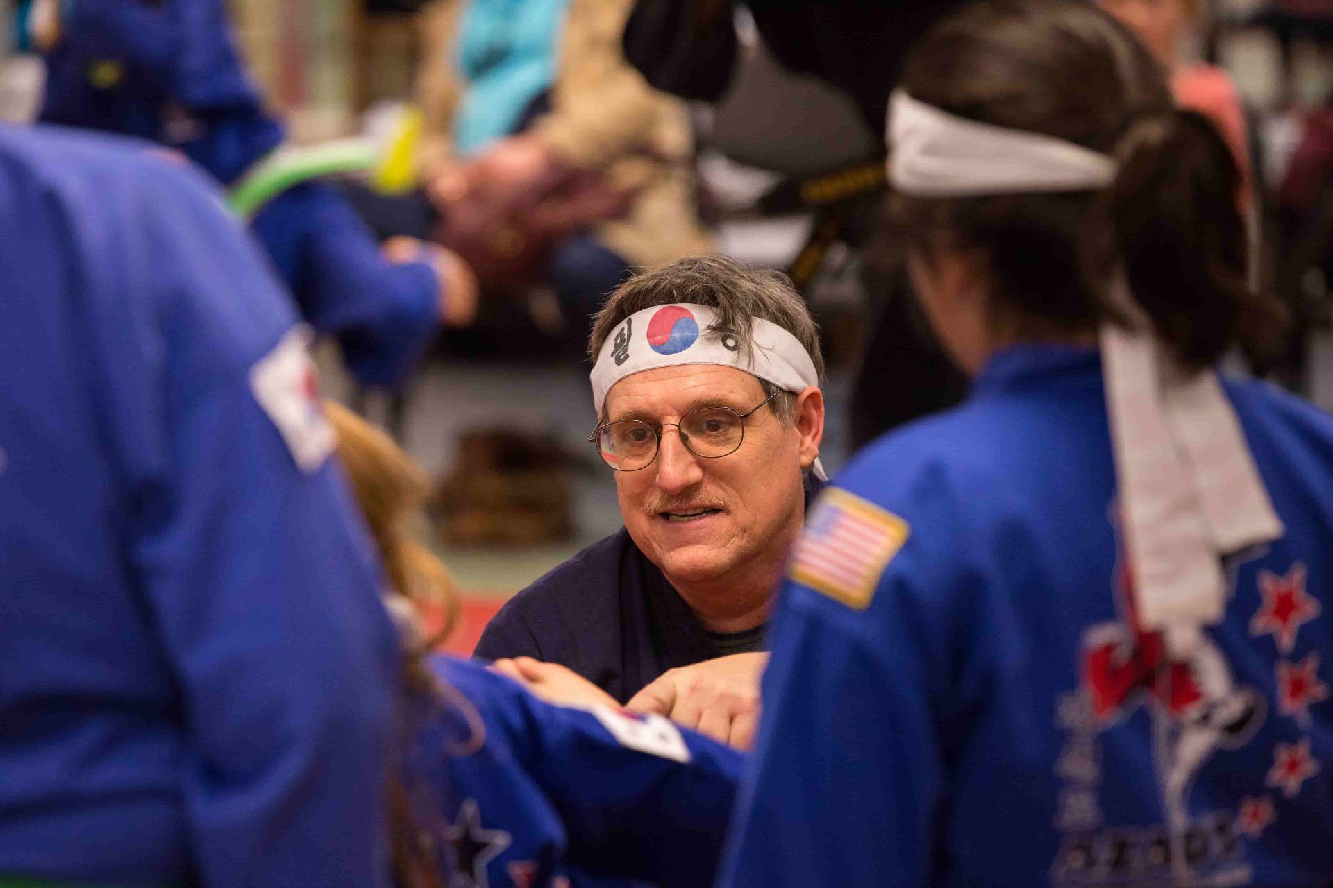Brand business photography Bend taekwondo instructor