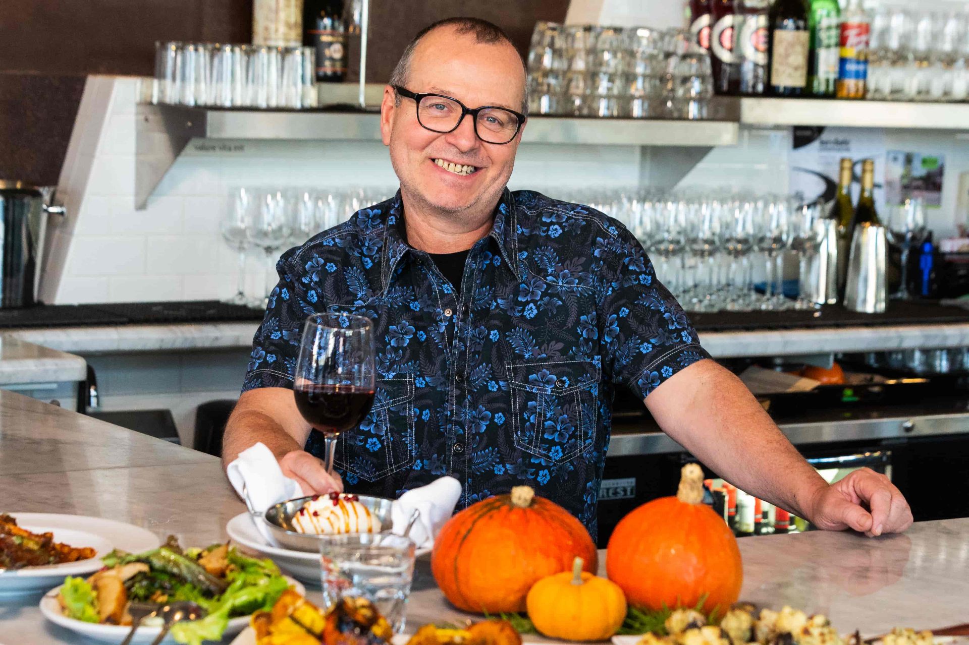 Commercial photography Central Oregon restaurant owner portrait