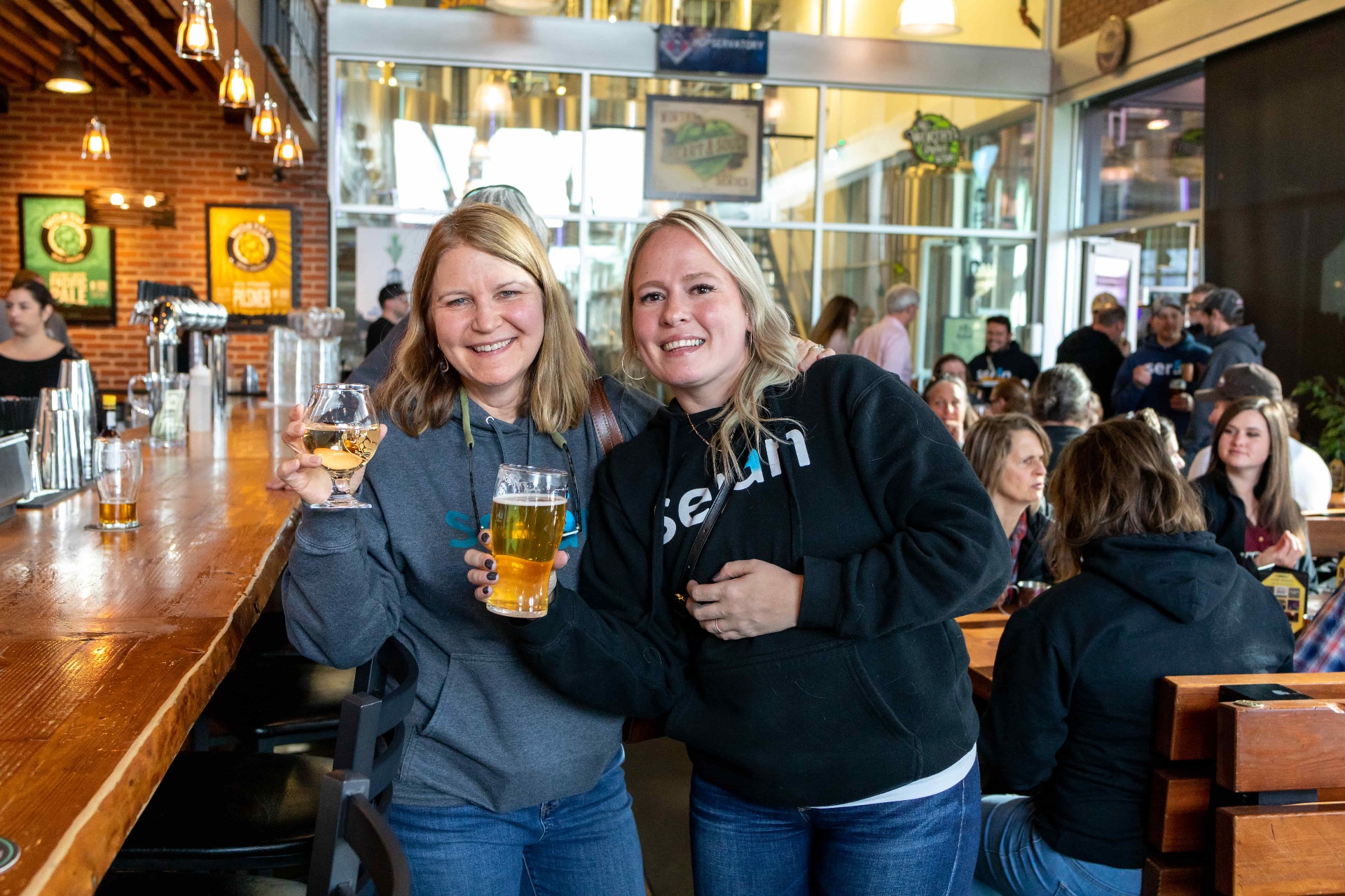 Event photography Bend Oregon brewery social