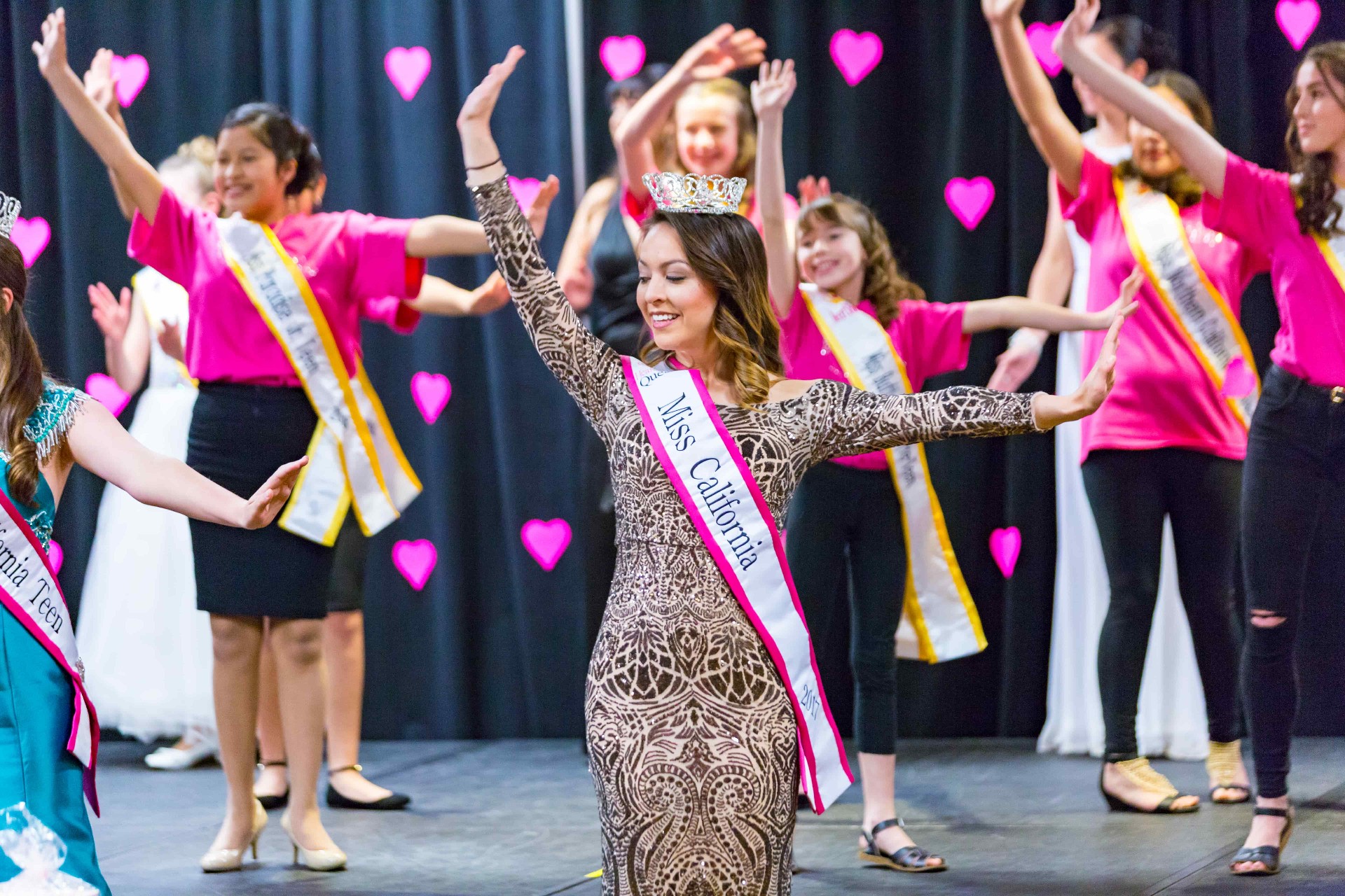 Event photography Sunriver Oregon pageant stage