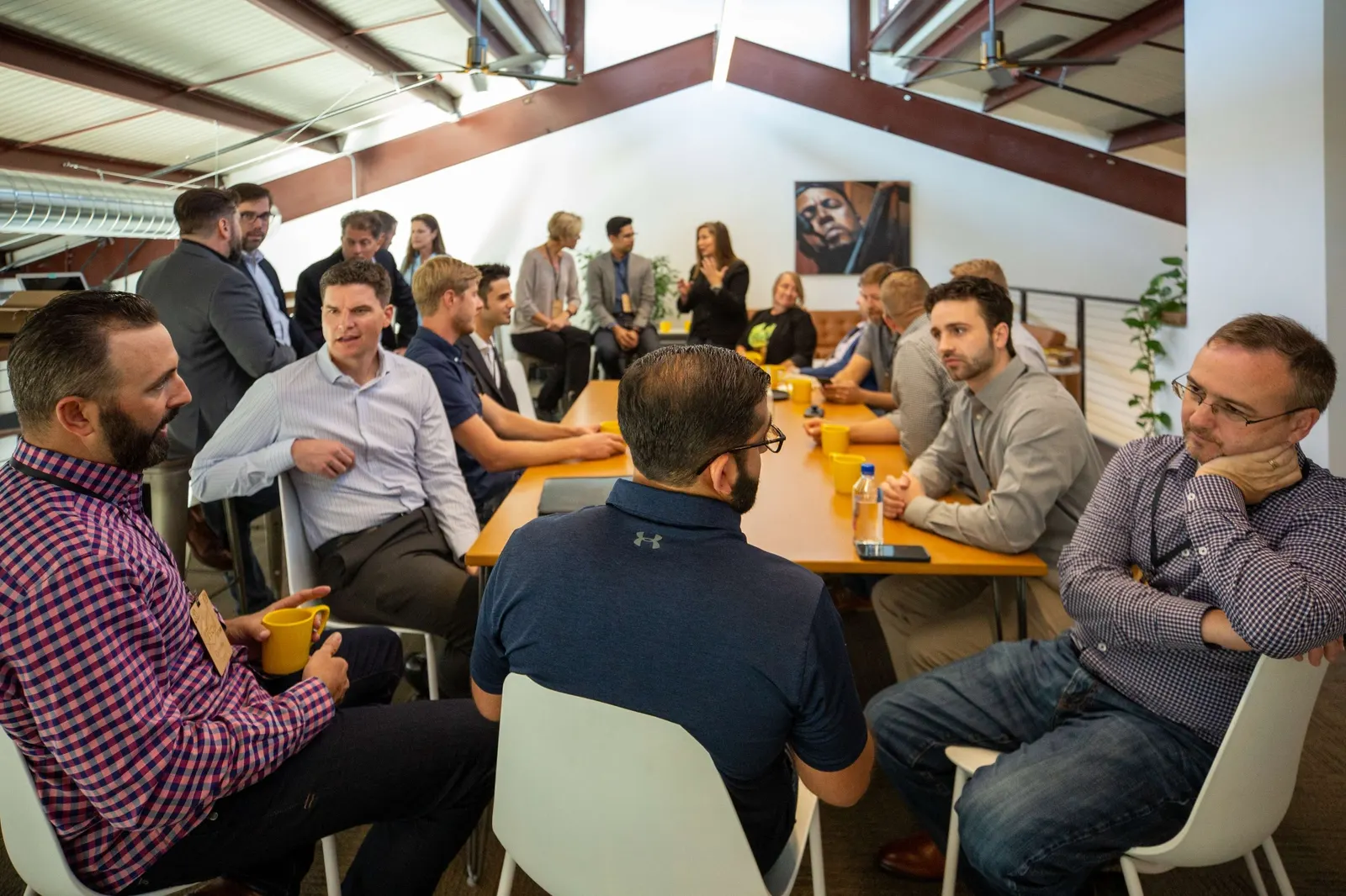 Bend Oregon corporate event photography executive roundtable discussion
